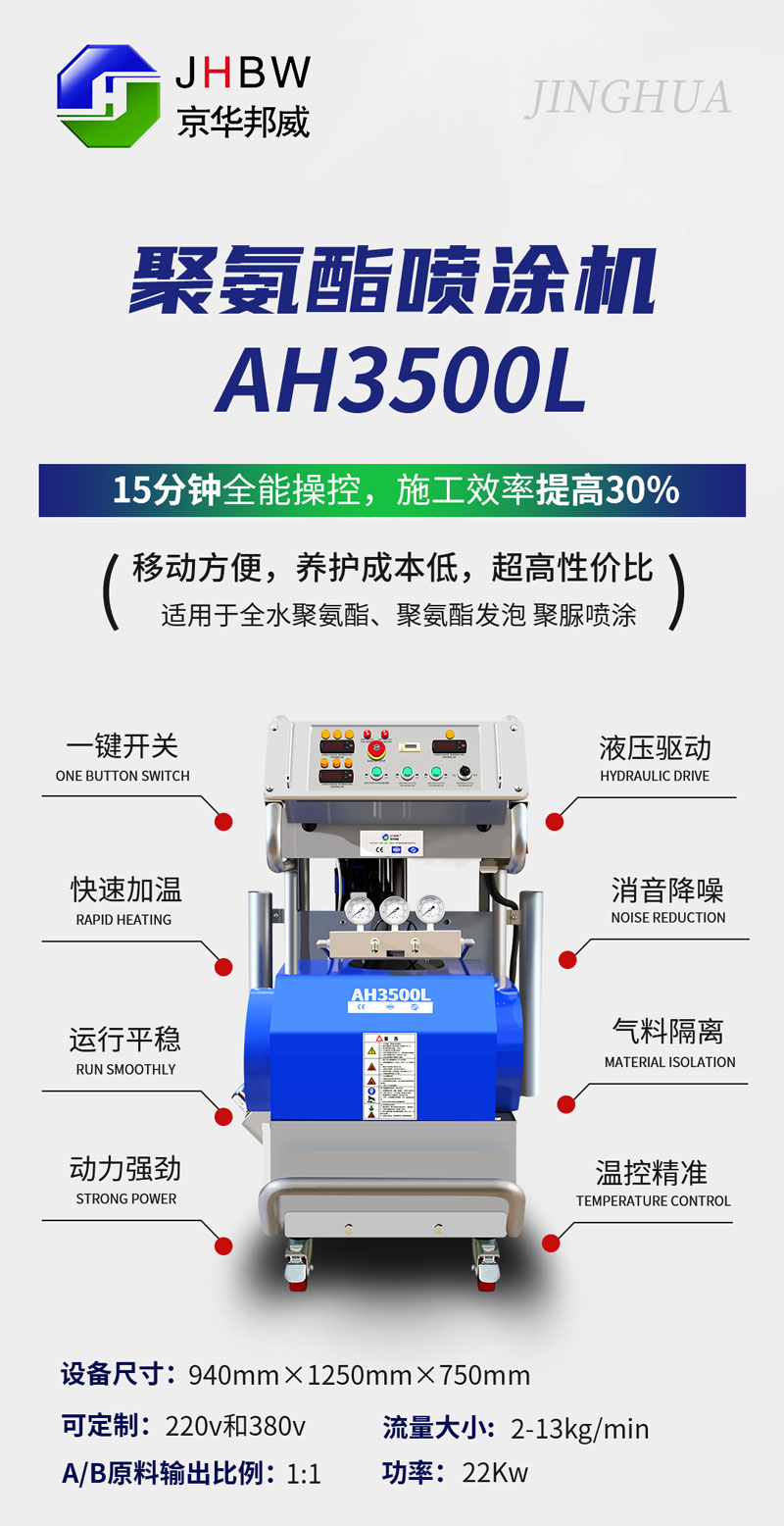 小型聚氨酯噴涂機_操作簡單_一鍵啟停-京華邦威 小型聚氨酯噴涂機_操作簡單_一鍵啟停-京華邦威